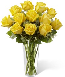 The FTD Yellow Rose Bouquet from Lagana Florist in Middletown, CT